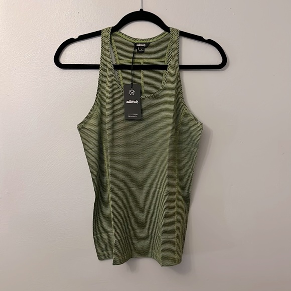 Allbirds Women’s Natural Run Athletic Tank Top Green Pine S NWT - Picture 5 of 9